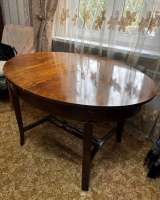 Стол раздвижной, овальный
