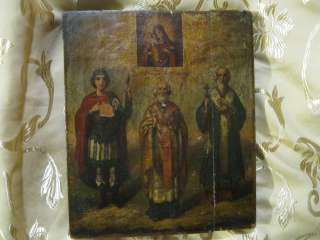 Икона храмовая, рукописная