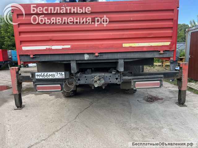 Кран-манипулятор на шасси КамАЗ 43118