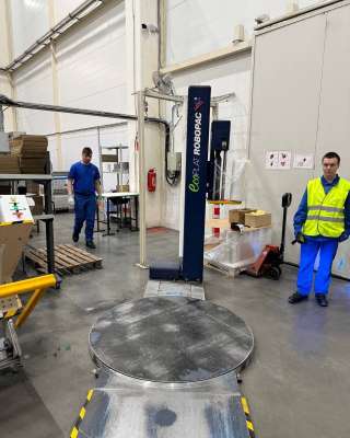 Паллетоупаковщик Ecoplat PPS - 2000 kg/ø1.5m/ h2200 mm Robopac Италия Б/У.