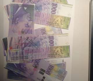 Обменять старые швейцарские франки в Брянске