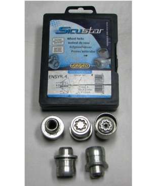 Гайки секретные Farad SicuStar ENSYR.4 M12x1.5 D18.5 L35 H21 Zn п/шайба