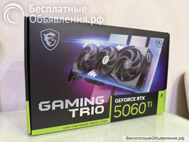 Видеокарта rtx5060ti msi gaming trio
