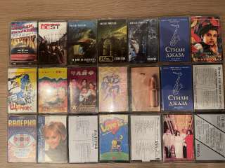 Оптом аудиокассеты (более 30 шт.-на импортных кассетах)