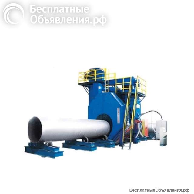 Дробеметная установка для очистки наружной стороны трубы QGW720