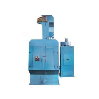 Дробеметная установка барабанного типа с ленточным транспортером QR3210