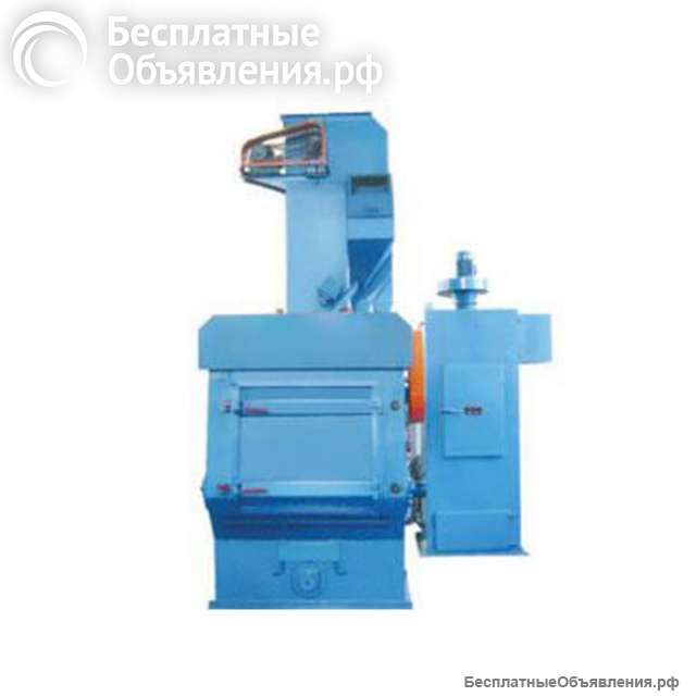 Дробеметная установка барабанного типа с ленточным транспортером Q326C