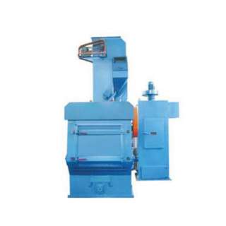 Дробеметная установка барабанного типа с ленточным транспортером Q326C