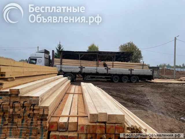 Пиломатериал из Ели и Сосны 1 и 2 Сорт оптом - от производителя
