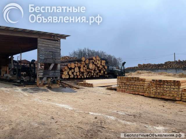 Пиломатериал оптом от производителя. 1 и 2 Сорт