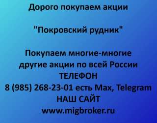 Покупаем акции Покровский рудник: честная цена и оплата сразу