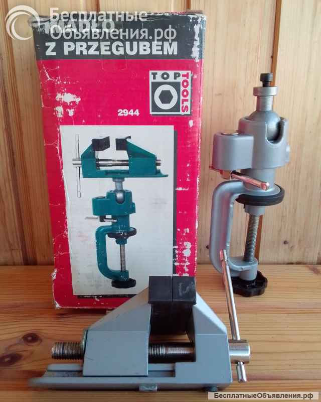 Тиски поворотные настольные TOP TOOLS