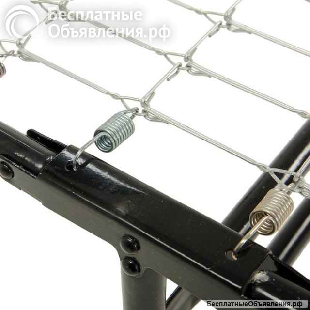 Раскладушки-кровати с высокопрочной панцирной сеткой