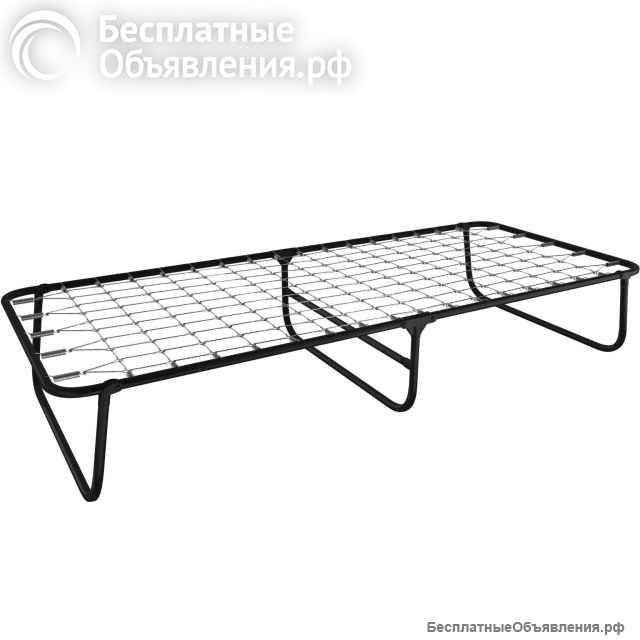 Раскладушки-кровати с высокопрочной панцирной сеткой