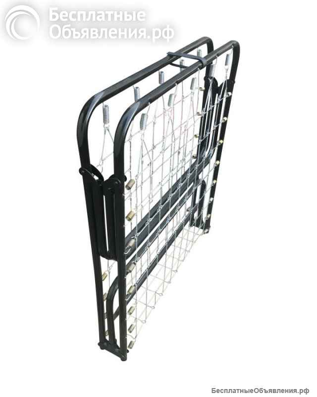 Раскладушки-кровати с высокопрочной панцирной сеткой