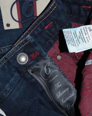 Джинсы Cortigiani Италия Премиум Тонкие 52Р