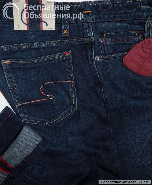 Джинсы Cortigiani Италия Премиум Тонкие 52Р