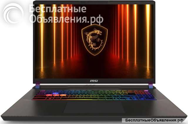 Ноутбук игровой Vector 17 HX AI, RTX 5090/32гб/1тб