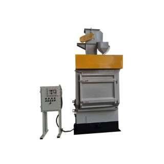 Дробеметная установка барабанного типа с ленточным транспортером QPL100