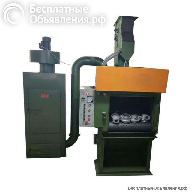 Дробеметная установка барабанного типа с ленточным транспортером QPL50