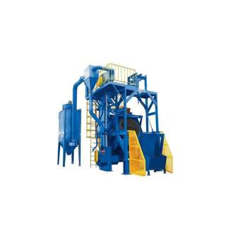 Дробеметная машина барабанного типа с контейнерной загрузкой QY300