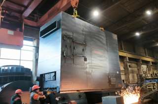 Водогрейный котел КВм-3,8 с топкой ТШПм