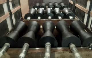 Гуммирование (покрытие) валов