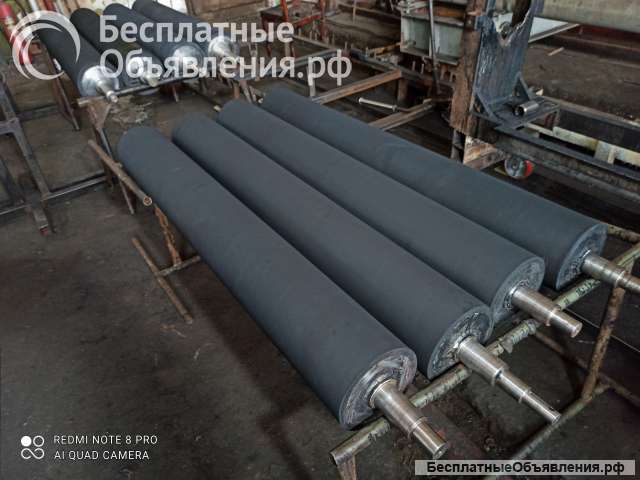 Гуммирование (покрытие) валов