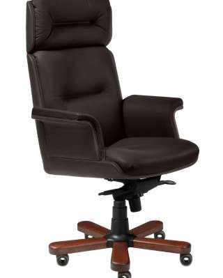 Кресло премиум руководителя Стил Нотабл А натуральная кожа
