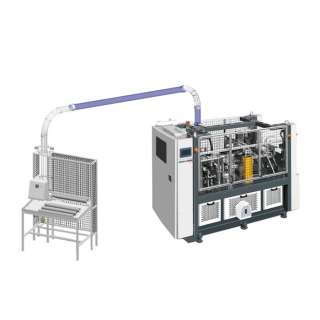 Станок для производства бумажных стаканов для кофе с возможностью рельефного тиснения DEBAO-118DT (9