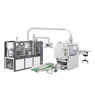 Станок для производства бумажных стаканов с рубашкой JBZ-12B