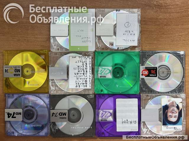 Минидиски, md disk