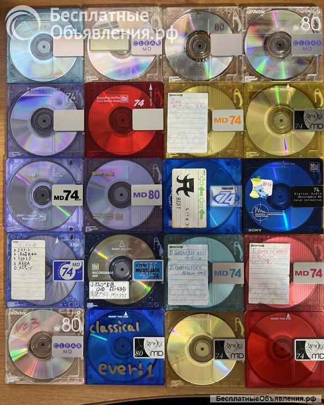 Минидиски, md disk