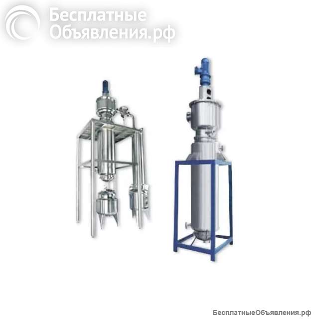 Скребковый вакуумный выпарной аппарат LG1.0