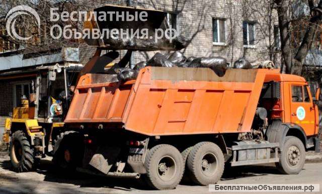 Вывоз мусора самосвал Камаз