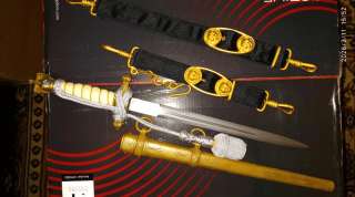 Кортик Kriegsmarine 3 Рейх, копия с подвесом и темляком