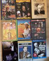 DVD-диски с фильмами, мультфильмами, играми музыкой