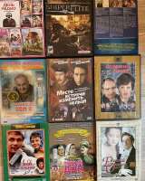 DVD-диски с фильмами, мультфильмами, играми музыкой