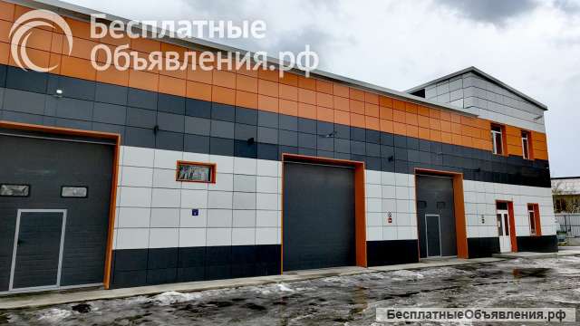 Автосервис с территорией, 150 кВт, 3 ворот