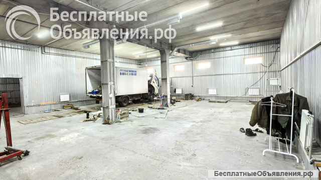 Автосервис с территорией, 150 кВт, 3 ворот