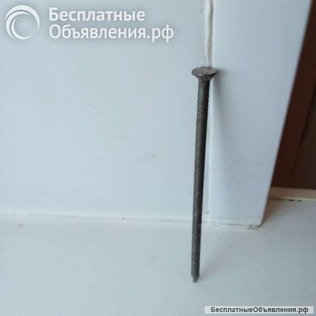 Гвозди строительные 8 см, упаковка 4,8 кг, новые