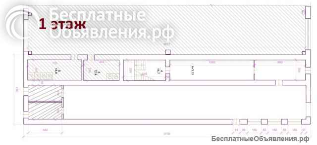 Сдам в аренду помещение свободного назначения в Новосибирске 140 кв.м