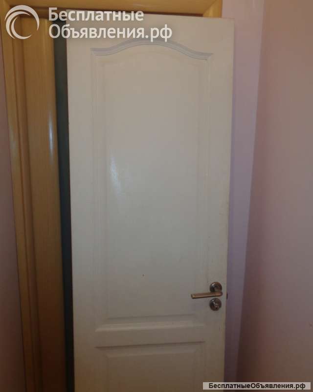 2 нат. двери для ванной и туалета 200 х 63 см