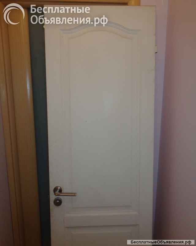 2 нат. двери для ванной и туалета 200 х 63 см