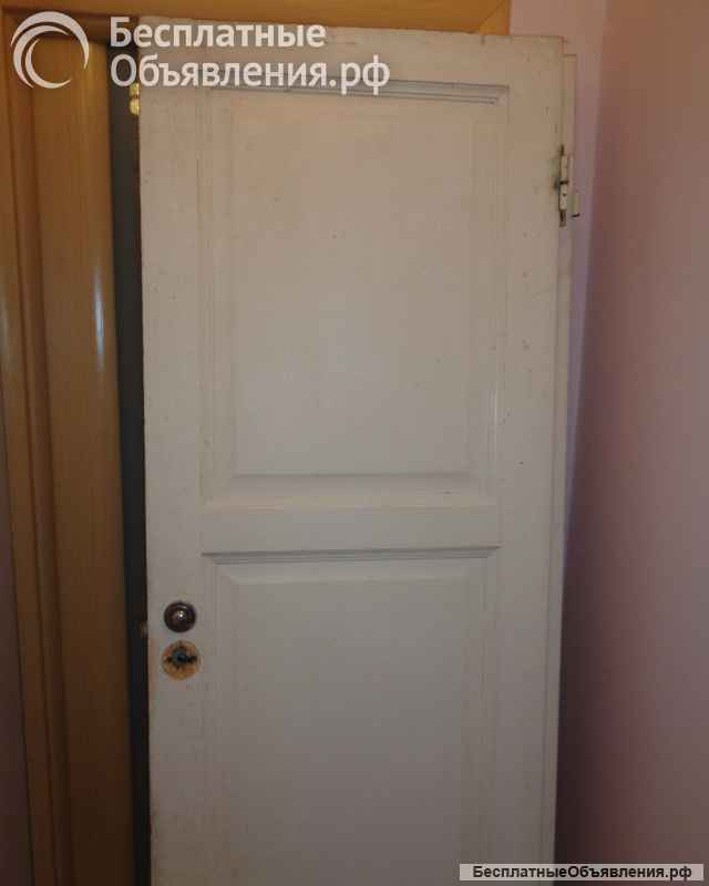 2 нат. двери для ванной и туалета 200 х 63 см