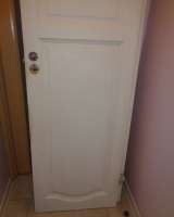 2 нат. двери для ванной и туалета 200 х 63 см