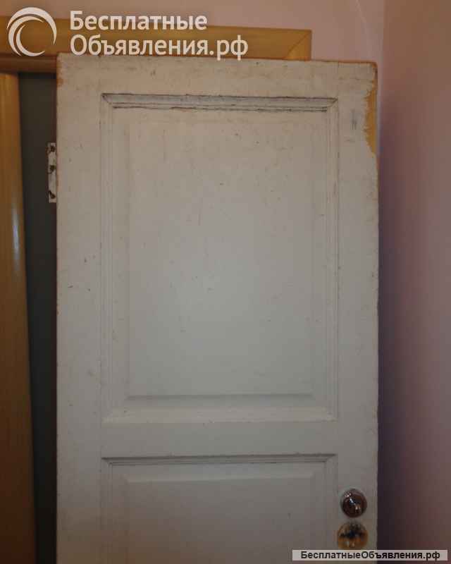 2 нат. двери для ванной и туалета 200 х 63 см