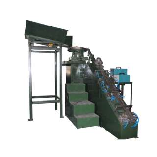 Коллатор для производства реечных гвоздей в пластиковой обойме JG-ZP