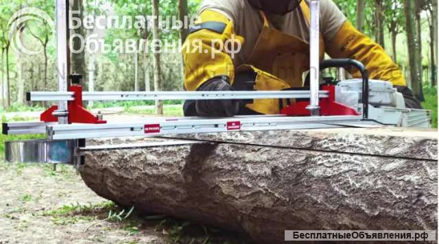 Приспособление для ровного распила брёвен