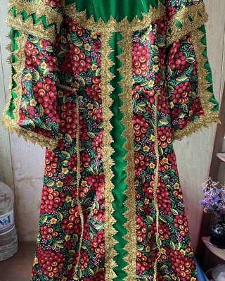 Платье для выступлений. Русский стиль.